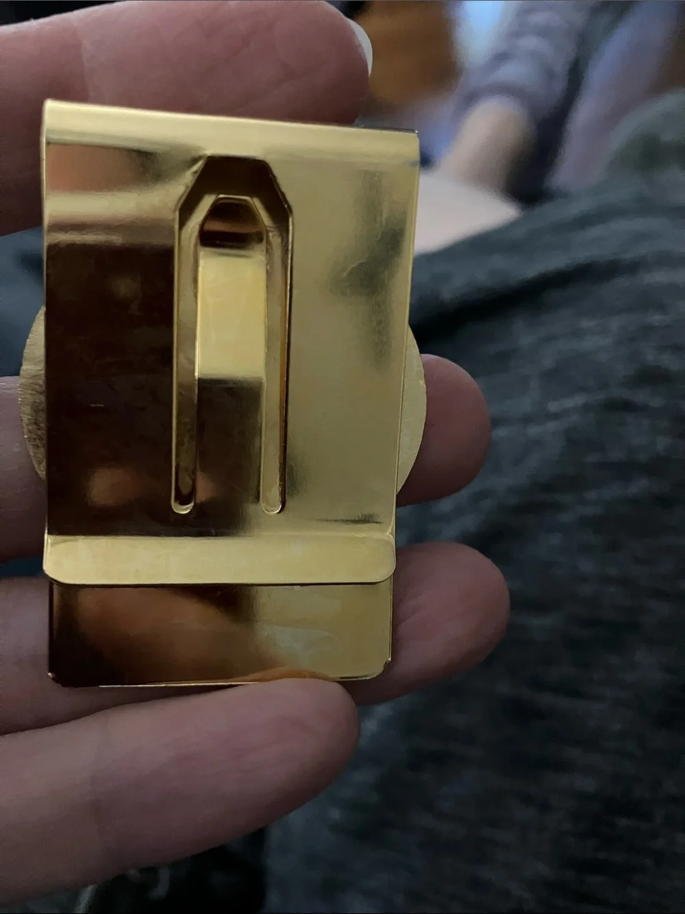 Crown Royal Gold Color Money Clip
